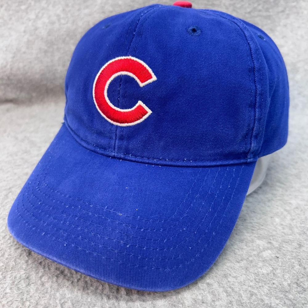 Chicago Cubs Logo Unisex Blue Fan Favorite Baseball Hat Adjustable OSFM